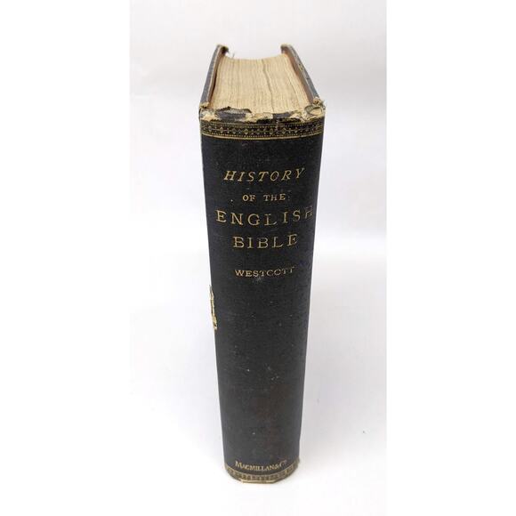 1868 1st Ed - A General View of the History of the English Bible Brooke Westcott - Picture 2 of 12